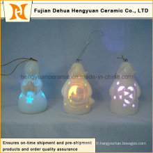 Lampe pendante en sapin de Noël, pendentifs en céramique pour le père noël pour l&#39;arbre de noel